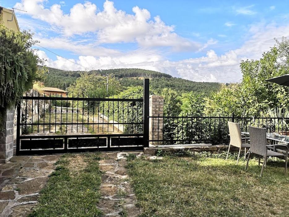 Appartma Katja Gabrovica pri Črnem Kalu Exteriér fotografie